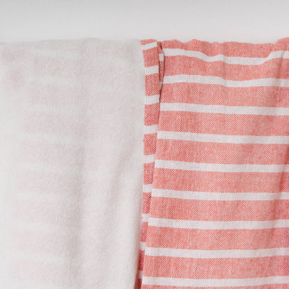 PACK PAREO ASCIUGAMANO + BORSA A RIGHE ALG