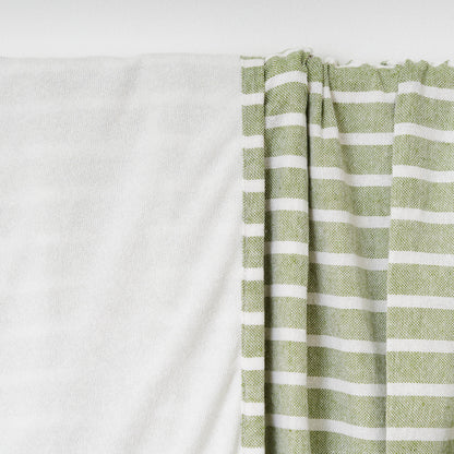 PACK PAREO ASCIUGAMANO + BORSA A RIGHE ALG