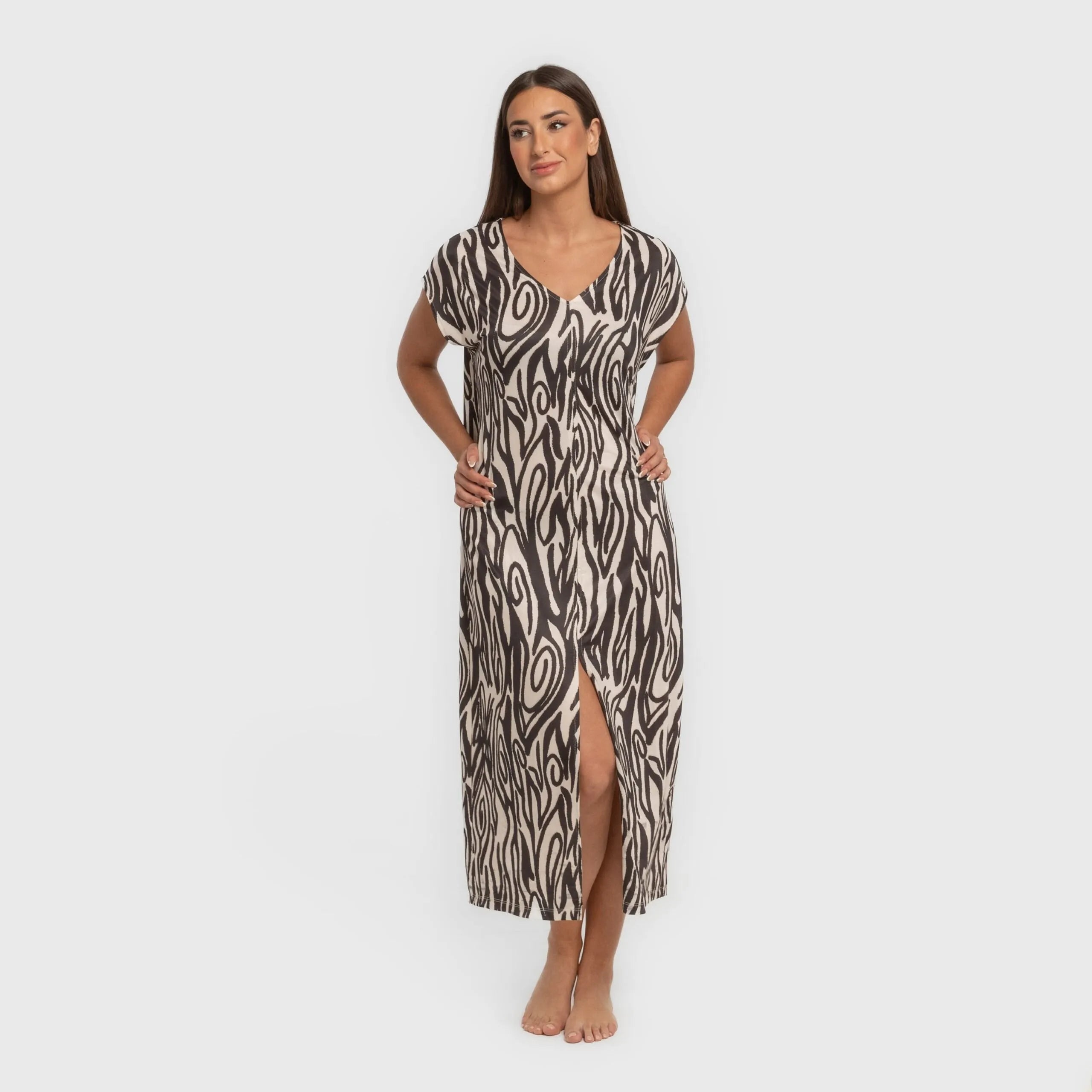 ABITO LUNGO E MORBIDO ALEIA