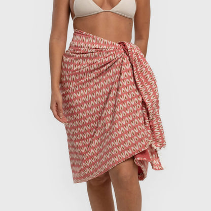 CONFEZIONE ASCIUGAMANO SARONG + BORSA TANA