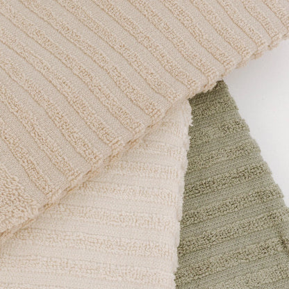 SET DI 3 ASCIUGAMANI DA CUCINA IN COTONE TINTA UNITA