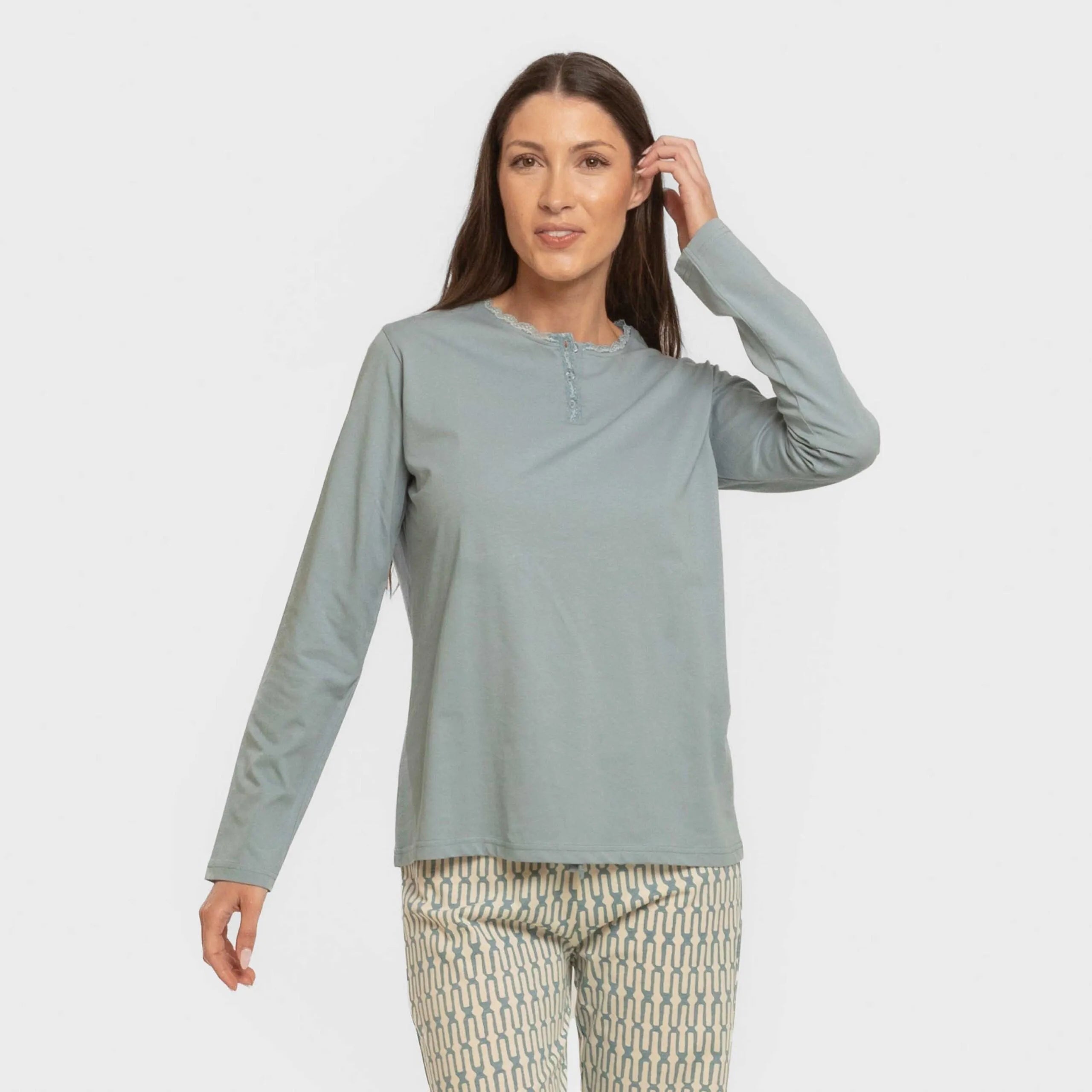 PIGIAMA LUNGO DA DONNA EUCALYPTUS