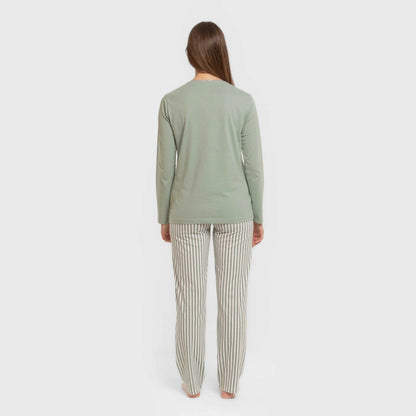 PIGIAMA LUNGO DA DONNA A RIGHE KODAC