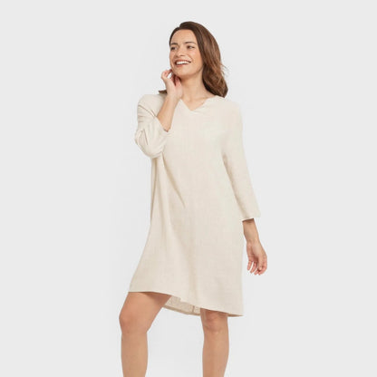 CAMICIA IN LINO SEMPLICE DA DONNA