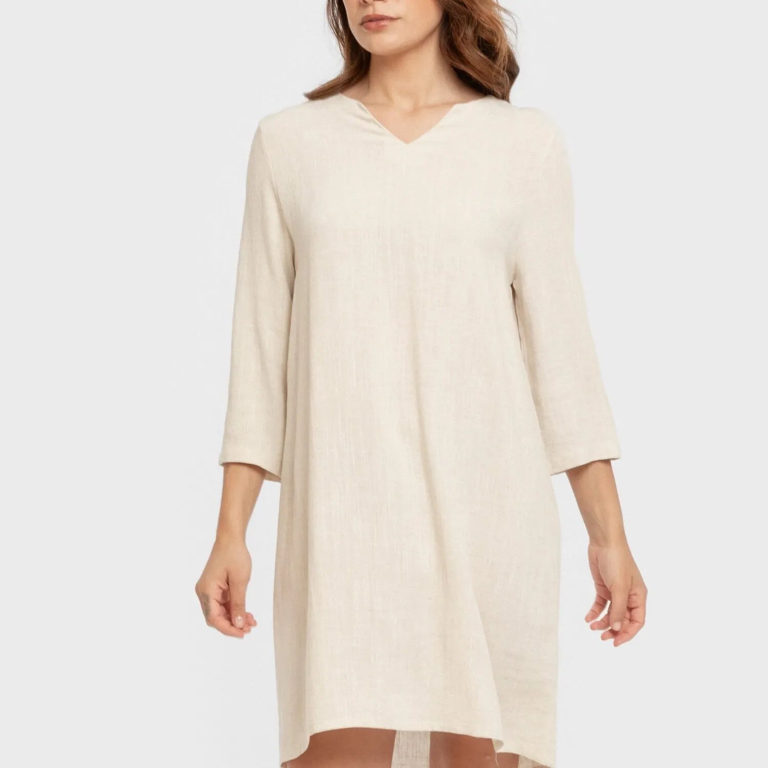 CAMICIA IN LINO SEMPLICE DA DONNA