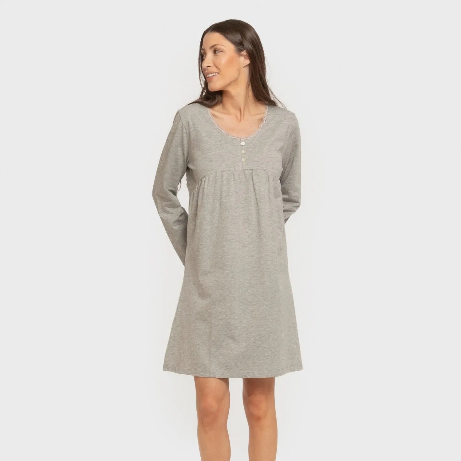 Canotta in pizzo semplice da donna M/L