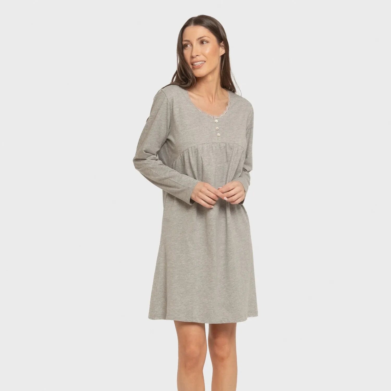 Canotta in pizzo semplice da donna M/L