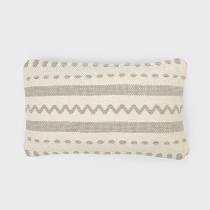 Cojín rectangular algodón Leito 30x50 - funda + relleno