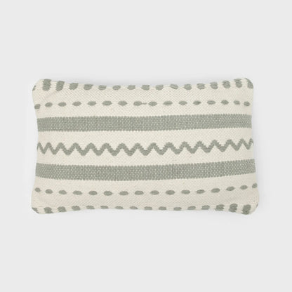 Cojín rectangular algodón Leito 30x50 - funda + relleno