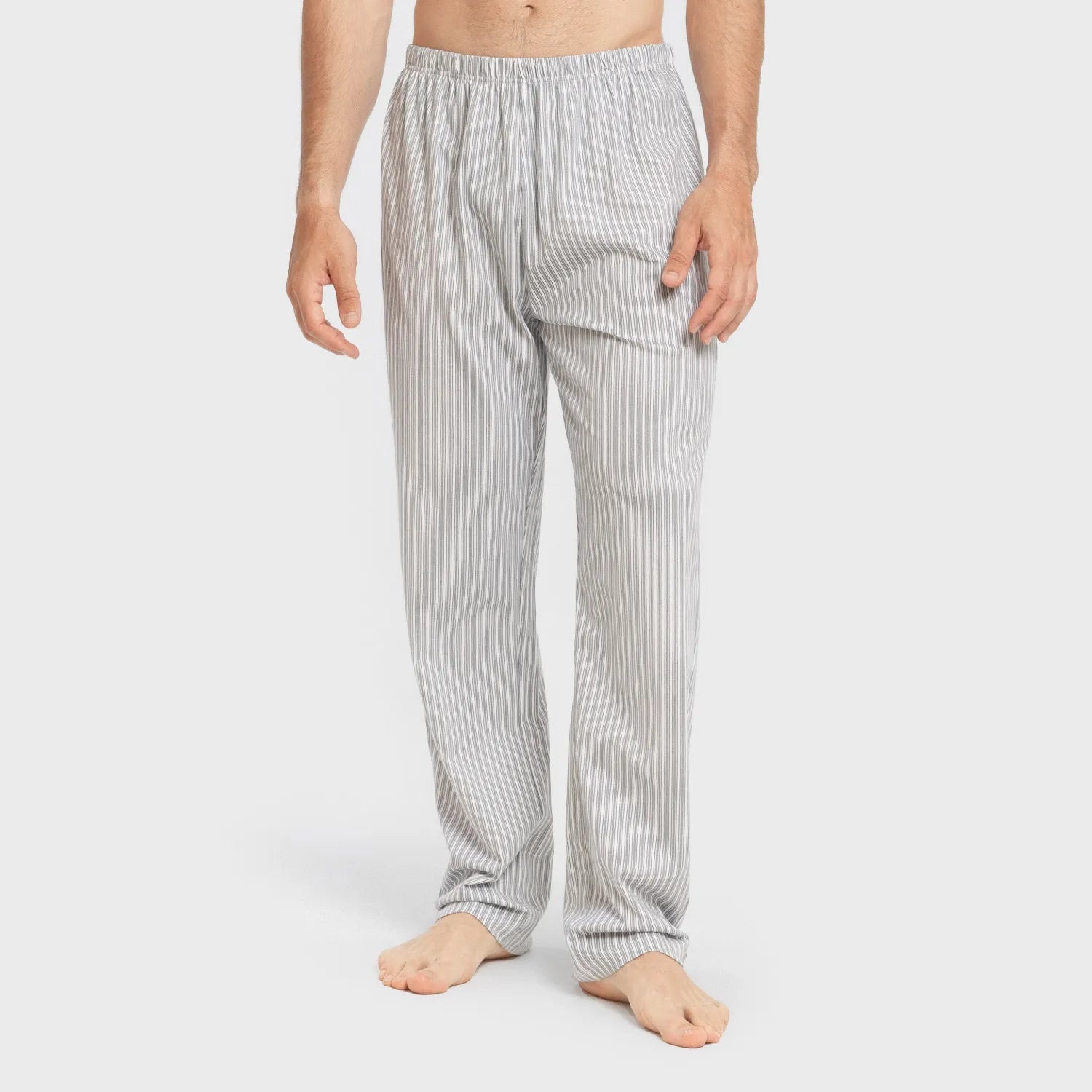 Pigiama lungo da uomo a righe Ben