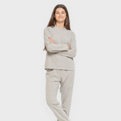 PIGIAMA CANALE A RIGHE LARGHE DA DONNA