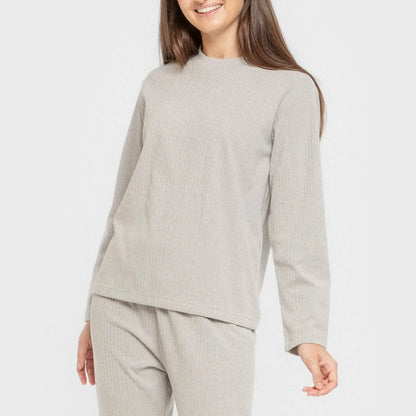 PIGIAMA CANALE A RIGHE LARGHE DA DONNA