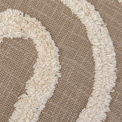 Cojín cuadrante algodón Drus 45x45 - funda + relleno