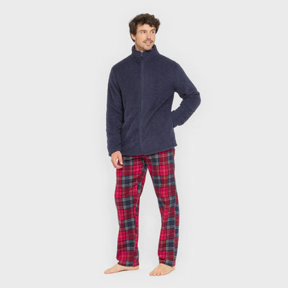 Felpa Sherpa tinta unita da uomo