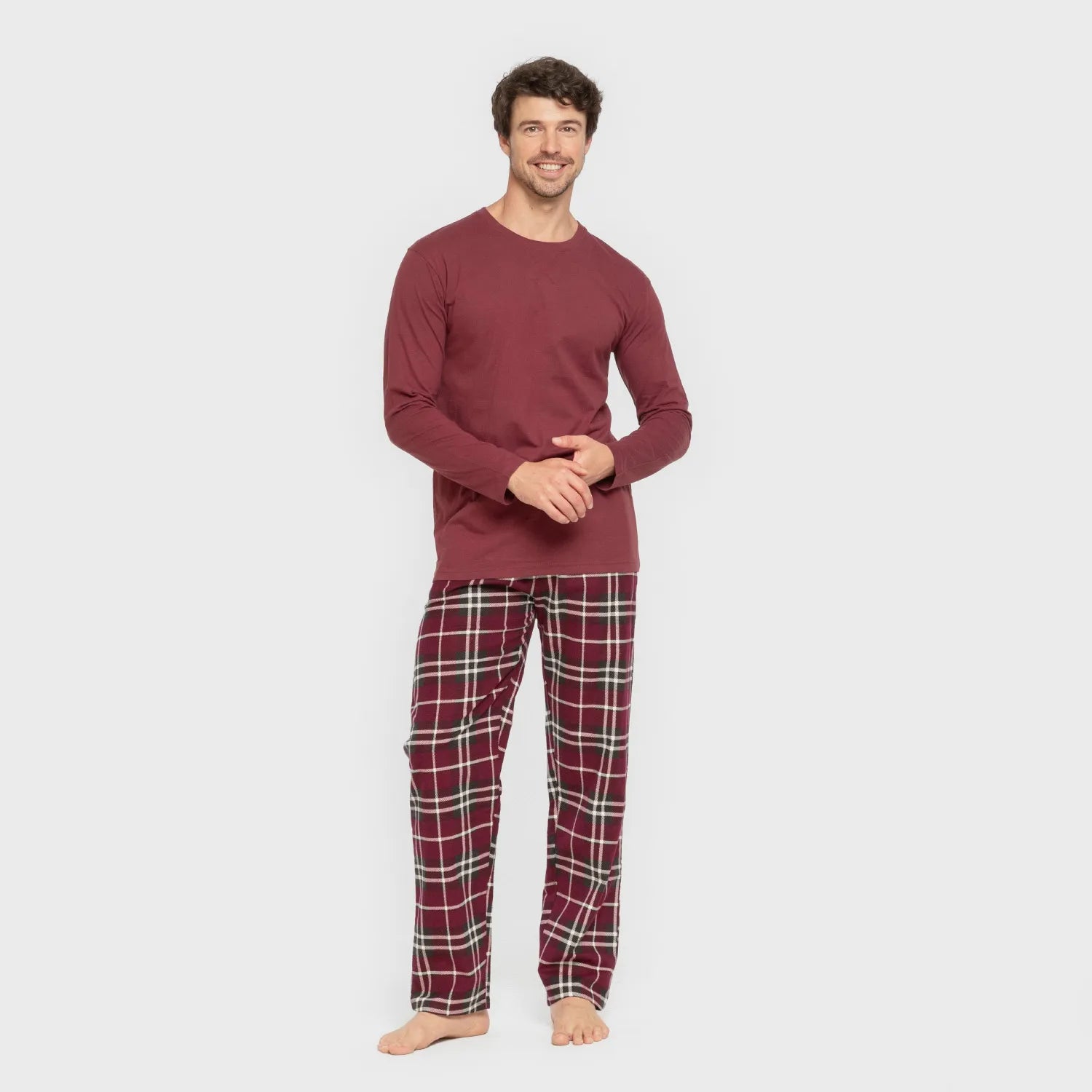 Pigiama da uomo in flanella C Sauron