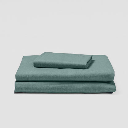 SET LENZUOLA IN FLANELLA SOLIDA