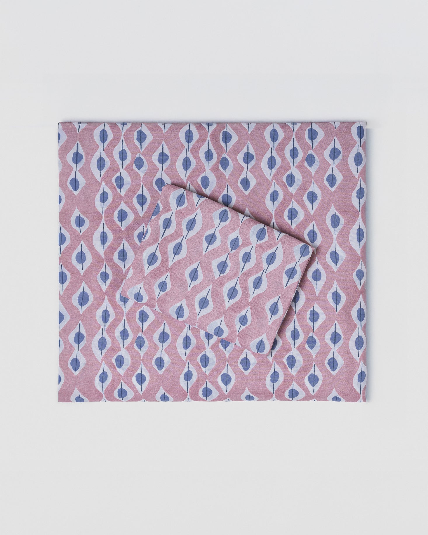 Jogo de lençóis de algodão Concha malva