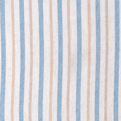 Jogo de lençóis flanela Raya Benet areia - índigo