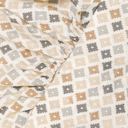 Jogo de lençóis flanela Ayana azul celeste