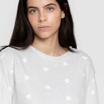 Pijama terciopelo super soft mujer Praga celeste