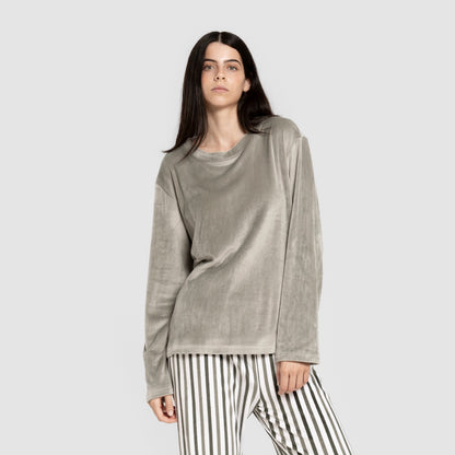 Pijama terciopelo super soft Raya Seasonal verde