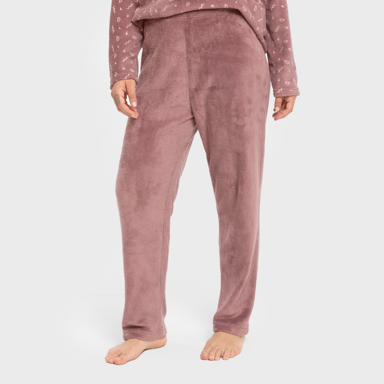 Pijama coral Mimi berenjena