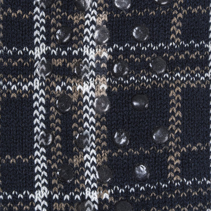 Calcetines hombre Cuadro Brais azul marino