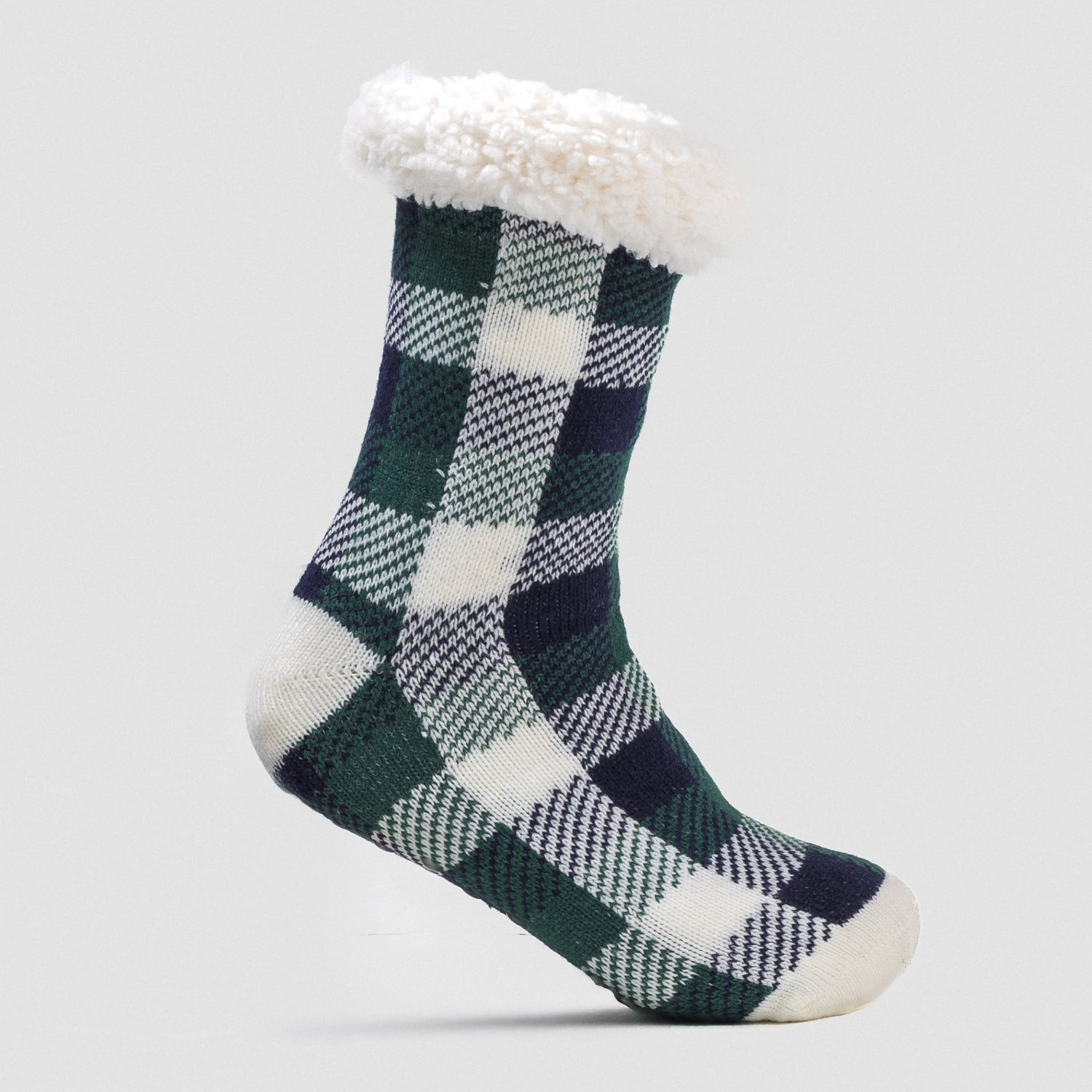 Calcetines hombre Cuadro Ferni azul marino