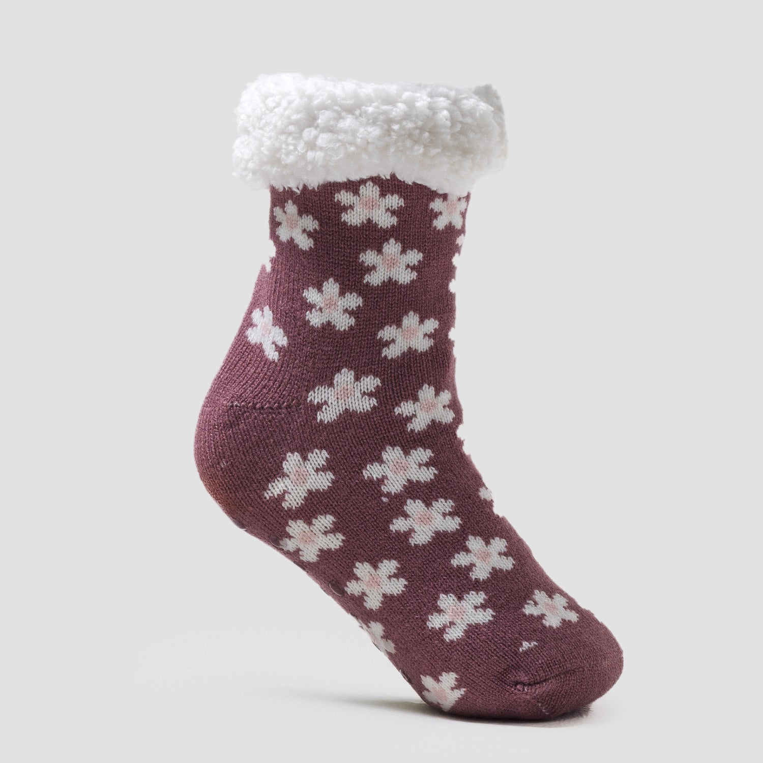 Calcetines mujer Berta berenjena