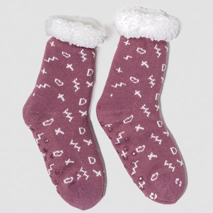 Calcetines mujer Mimi berenjena