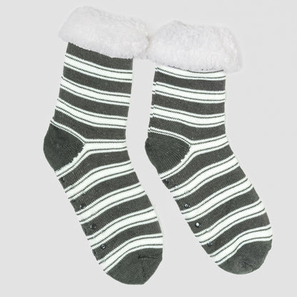 Calcetines hombre Raya Albert verde caceria