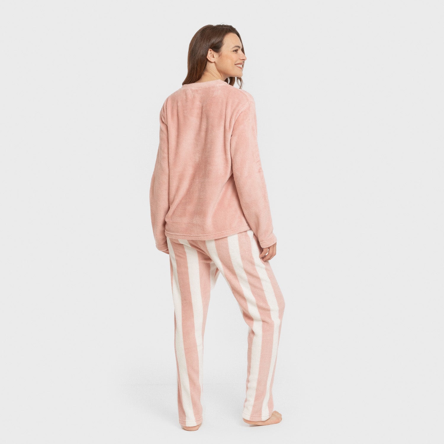 Pijama coral Raya Vinia rosa