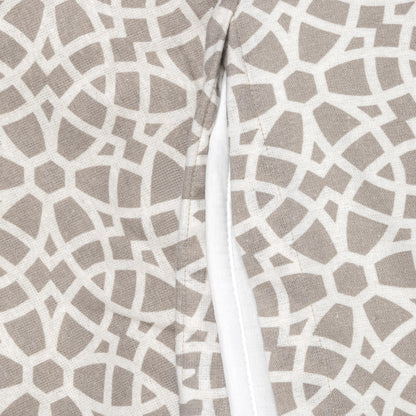 Capa de edredão franela Galisteo cinza-claro