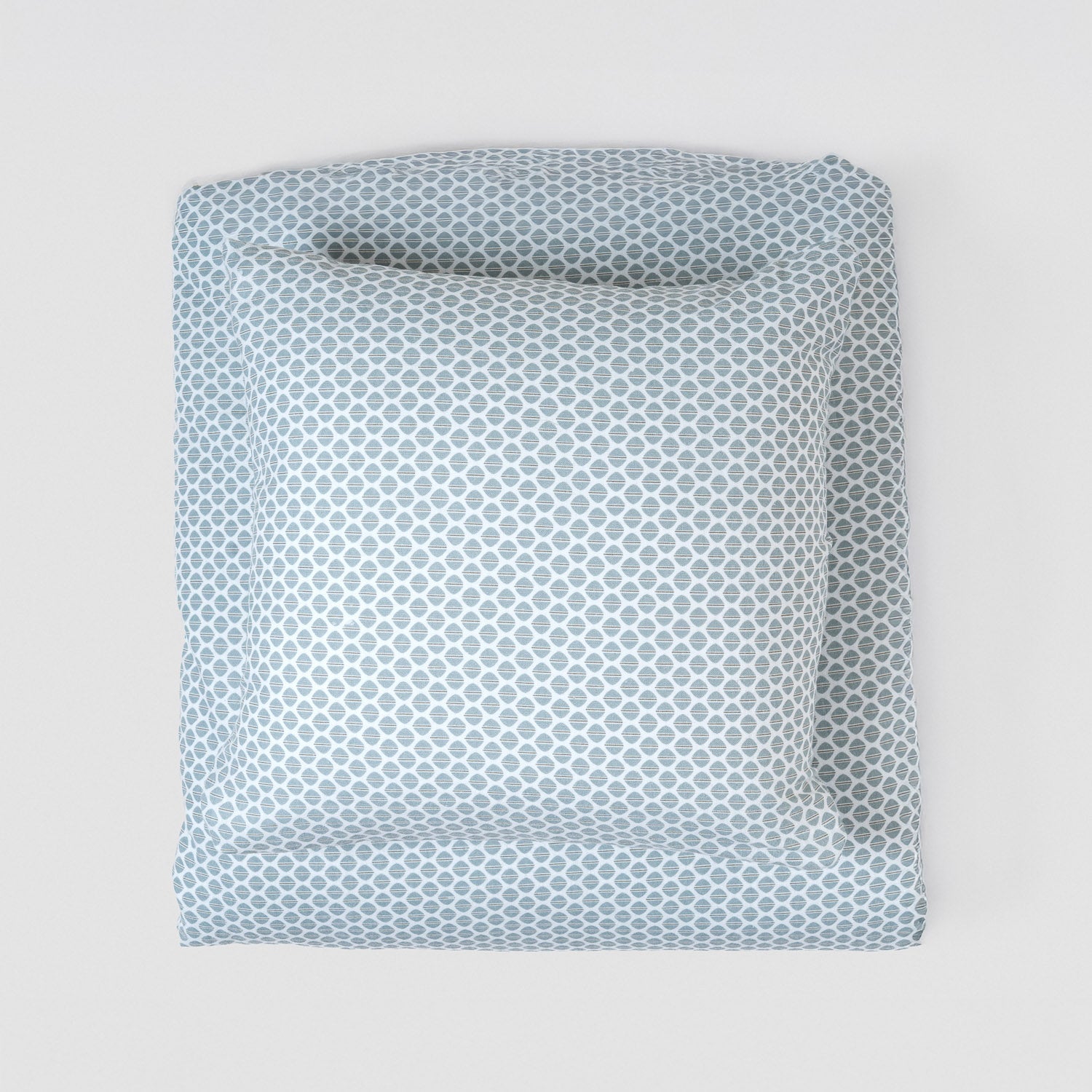 Capa de edredão franela Dune índigo