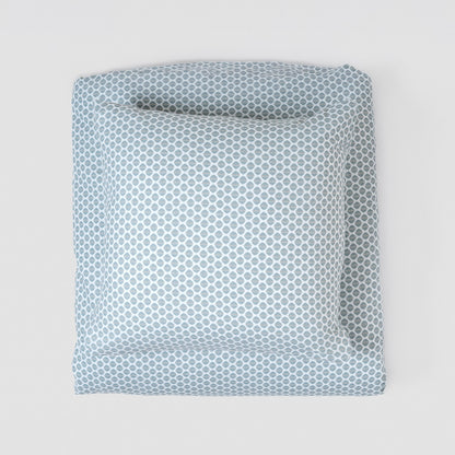 Capa de edredão franela Dune índigo