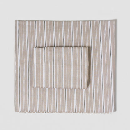 Jogo de lençóis de algodão Raya Sego verde keike