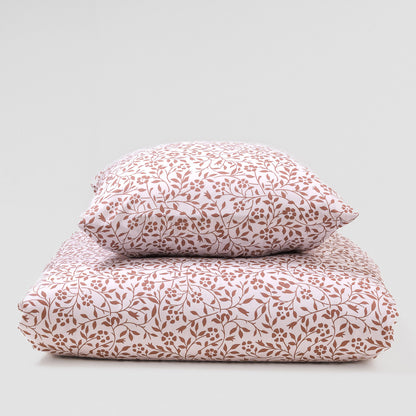 Capa de edredão de algodão Osaka rosa keike