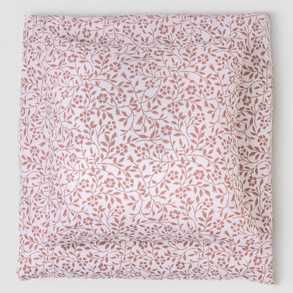 Capa de edredão de algodão Osaka rosa keike